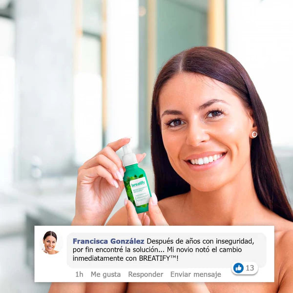 Breatify | Volvé a hablar sin miedo, eliminá el mal aliento